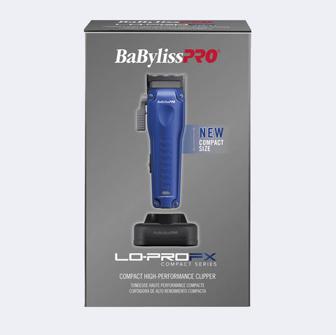 BaBylissPRO LO-PROFX Compact High-Performance Clipper – Blue #FX82