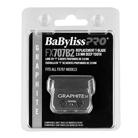 BaBylissPRO FX707B2 Barberology Replacement Blades for Outlining Hair Trimmers (FX787)