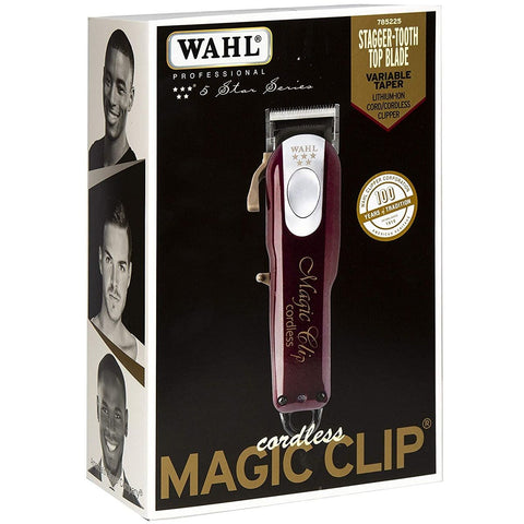 WAHL Professional 5 Star Red Cordless Magic Clipper